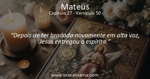 Mateus 27:50