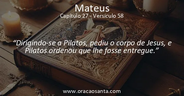 Mateus 27:58