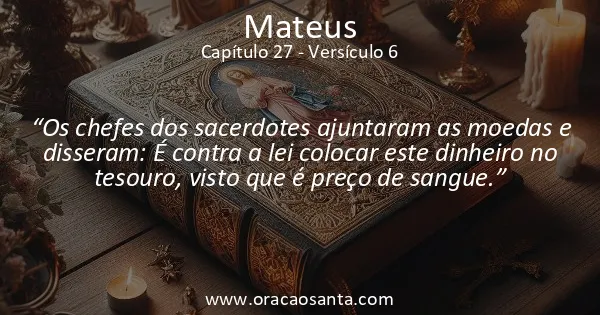 Mateus 27:6