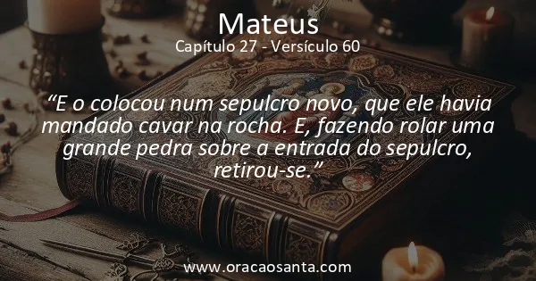Mateus 27:60