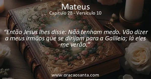Mateus 28:10
