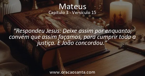 Mateus 3:15