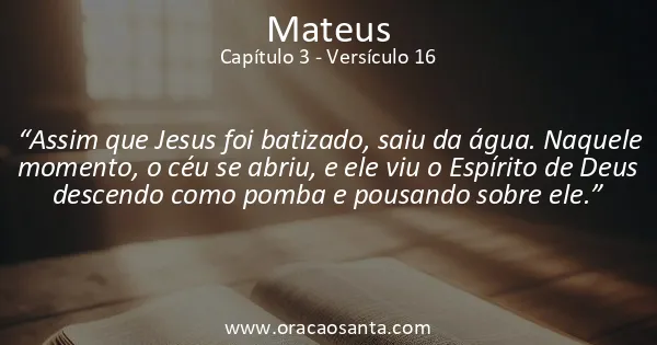 Mateus 3:16