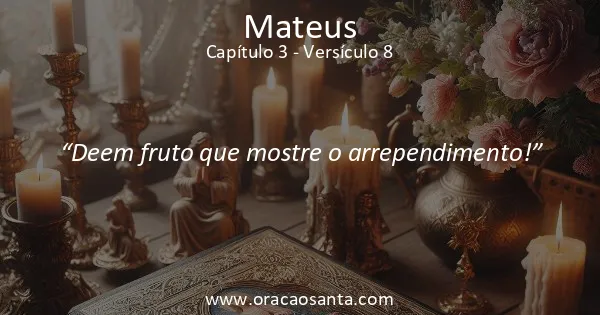Mateus 3:8