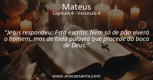 Mateus 4:4