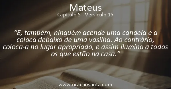 Mateus 5:15