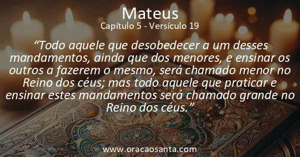 Mateus 5:19