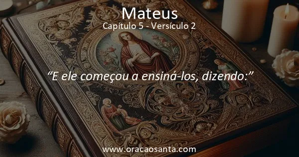 Mateus 5:2