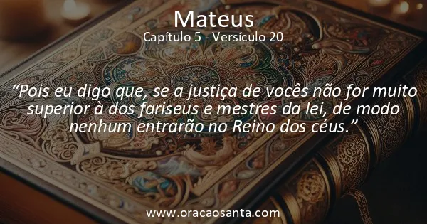Mateus 5:20