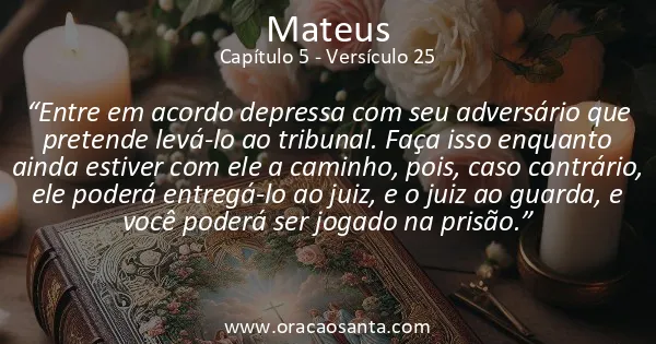 Mateus 5:25