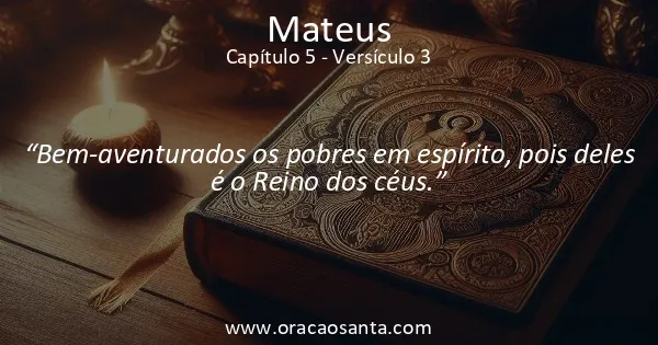 Mateus 5:3