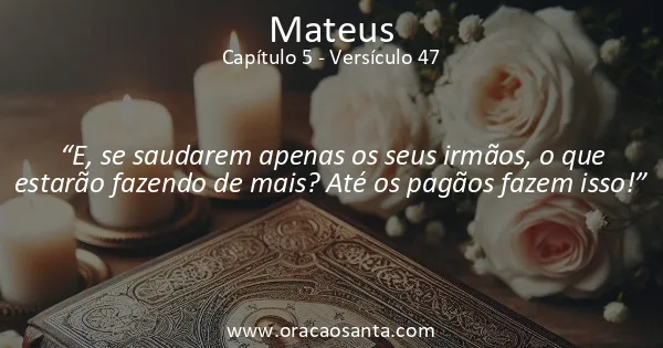 Mateus 5:47