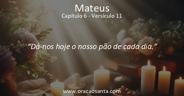 Mateus 6:11