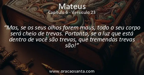 Mateus 6:23