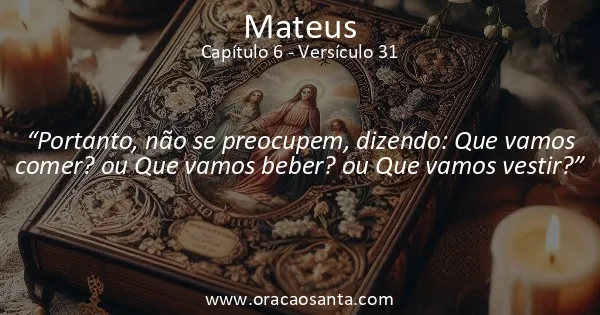 Mateus 6:31