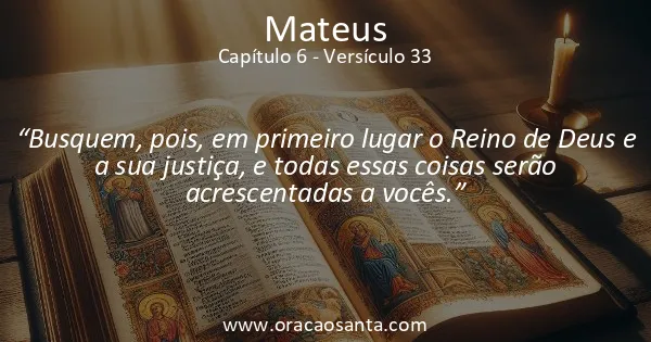Mateus 6:33