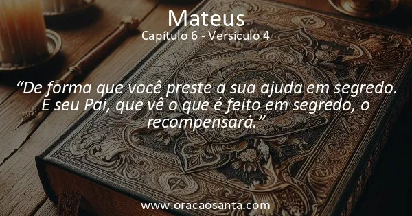 Mateus 6:4