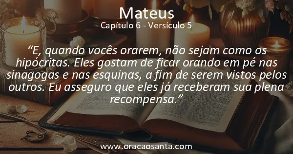 Mateus 6:5