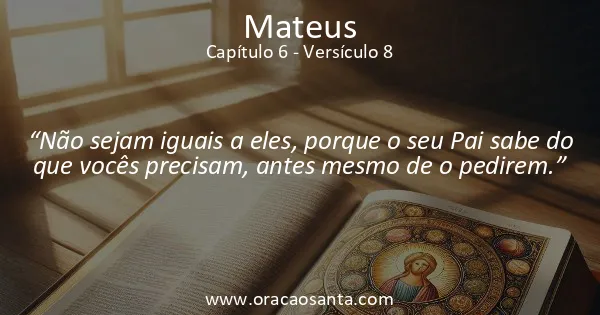 Mateus 6:8
