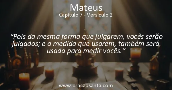 Mateus 7:2