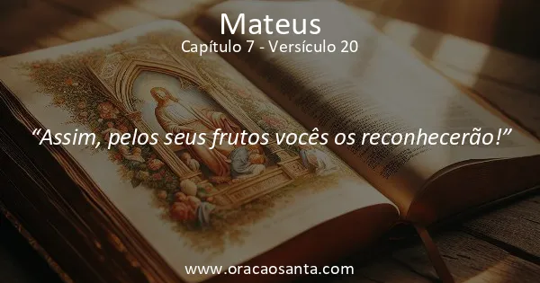 Mateus 7:20