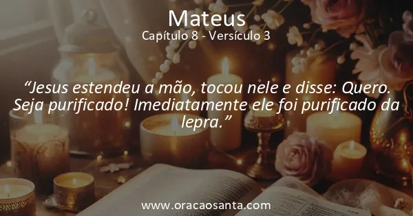 Mateus 8:3