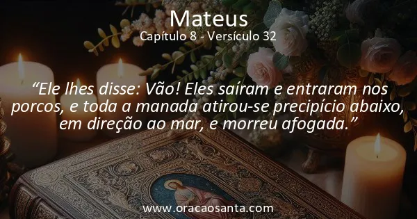 Mateus 8:32