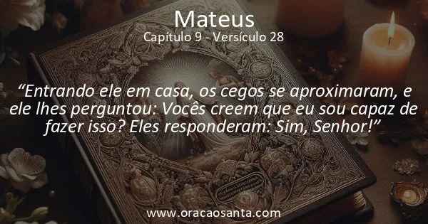 Mateus 9:28