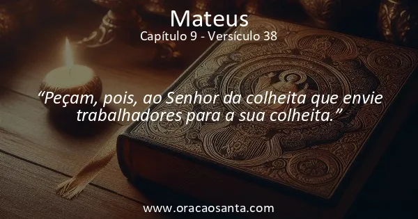 Mateus 9:38