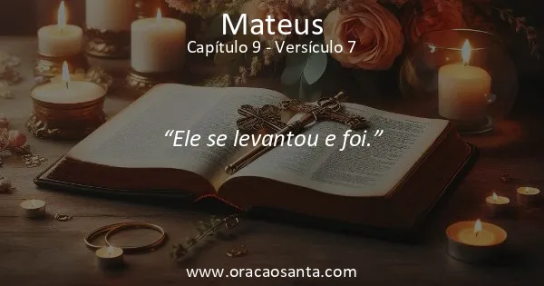Mateus 9:7