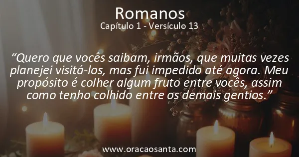 Romanos 1:13