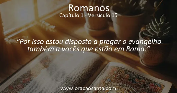 Romanos 1:15