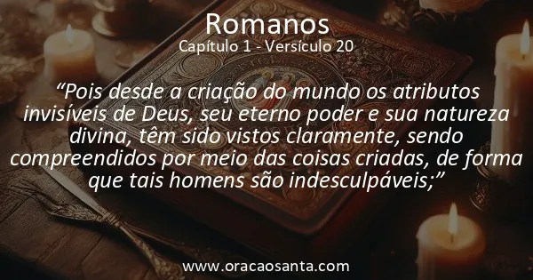 Romanos 1:20