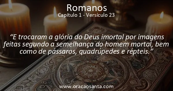 Romanos 1:23