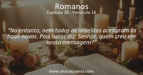 Romanos 10:16