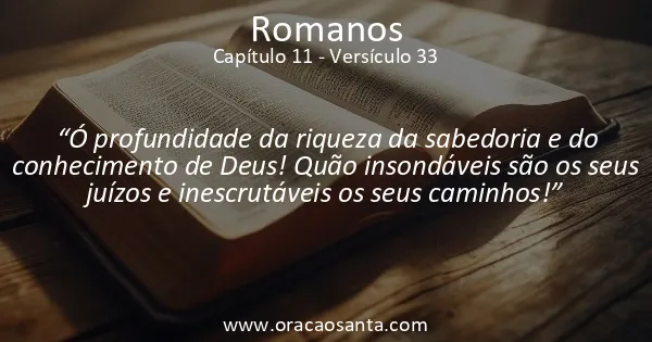 Romanos 11:33