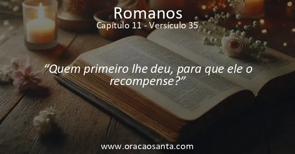 Romanos 11:35