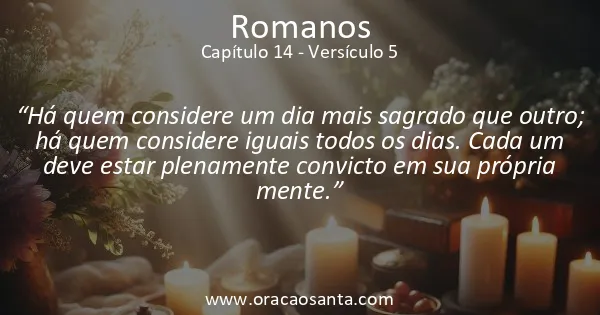 Romanos 14:5