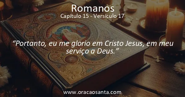 Romanos 15:17