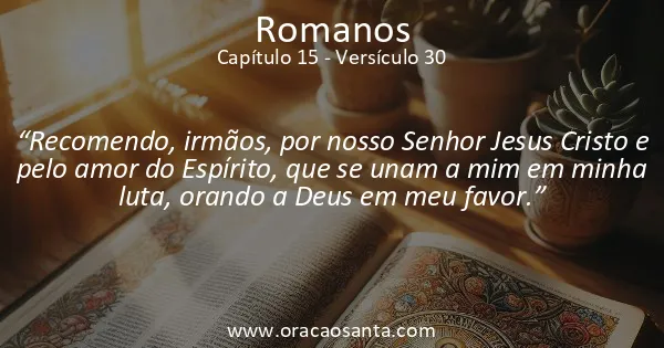 Romanos 15:30