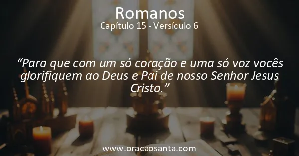 Romanos 15:6