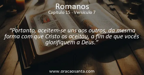 Romanos 15:7