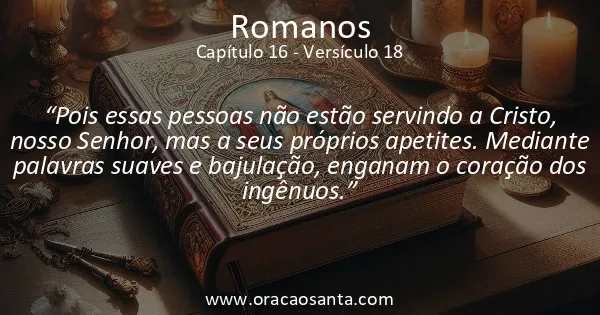 Romanos 16:18