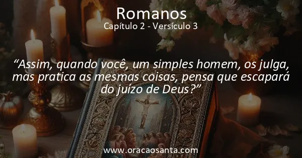 Romanos 2:3