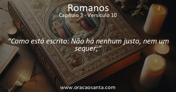 Romanos 3:10