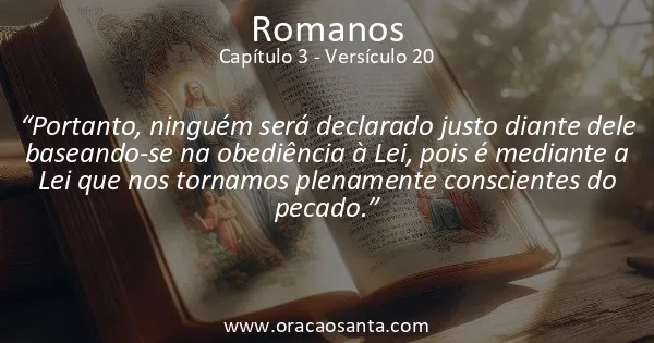 Romanos 3:20