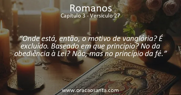 Romanos 3:27