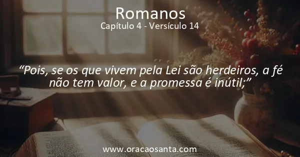 Romanos 4:14