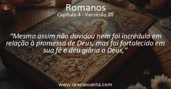 Romanos 4:20