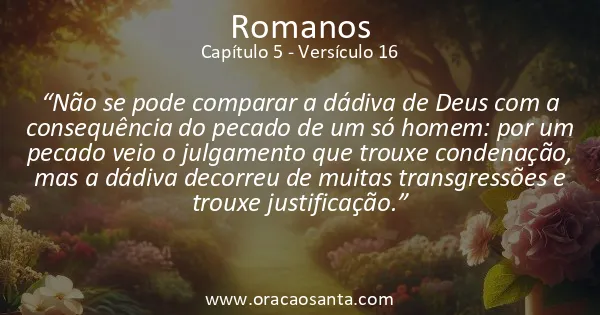Romanos 5:16